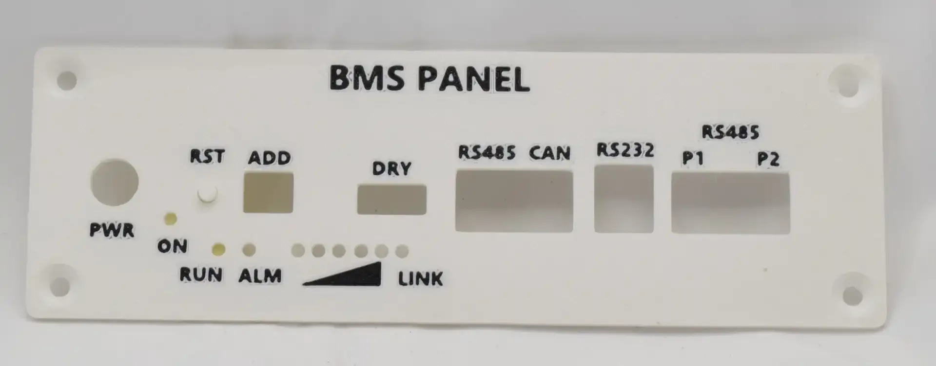 Low Front Panel for JK BMS V19 RS485 Communication Board