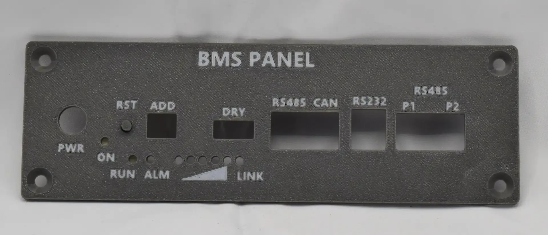 Low Front Panel for JK BMS V19 RS485 Communication Board